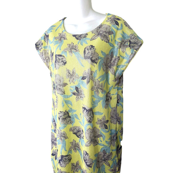 Massimo Dutti Floral Micro Sequin Floral Tunic Dress~M~ Fun, Occasion, Summer - Picture 2 of 8